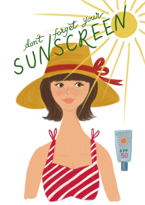 Beauty lifestyle sunscreen
