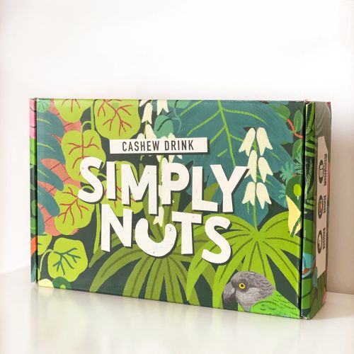 Decorative packaging of Simply Nuts Cashew
