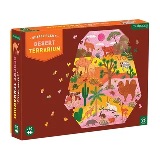 Puzzle en forme : illustration de la boîte du Desert Tarrarium