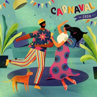 Carnaval advertising poster art