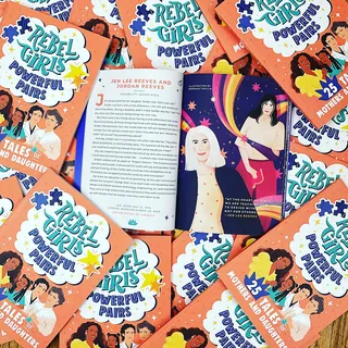 Illustrated children's book Rebel Girls Powerful Pairs by Barbara Tamilin