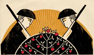 WWII: Editorial on lone enemy soldiers in Russian orchard