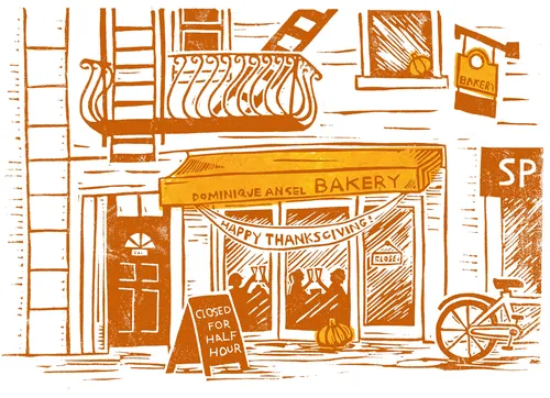 Waitrose-Bericht über Dominique Ansels erstes Thanksgiving in New York