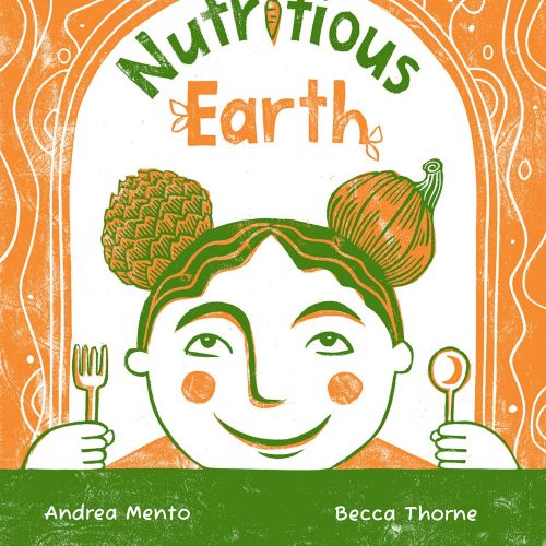 Jacket design for the book "Nutritious Earth"