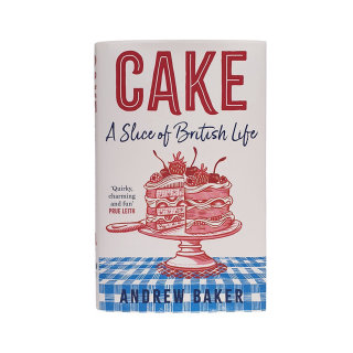 A cover image for Andrew Baker's Cake book