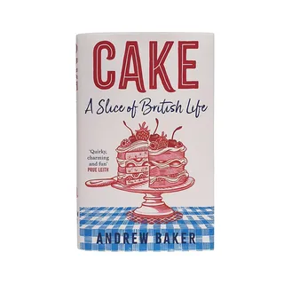 A cover image for Andrew Baker's Cake book