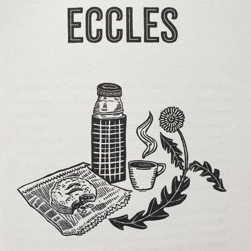 Typography for Eccles cake chapter title