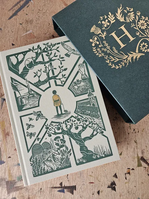 Folienprägung und Schuber für Hamnet von Maggie O'Farrell von Becca Thorne