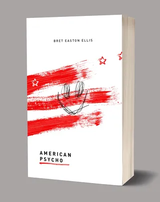 American Psycho book cover illustration by Ben Tallon