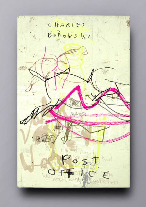 Post office drawing for Charles Bukowski