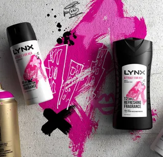 Packaging of Lynx Rose & Bergamot Scent