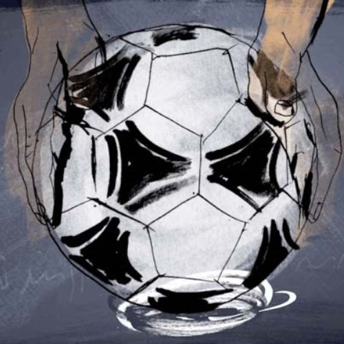 Cartoon by Ben Tallon on the sport of soccer