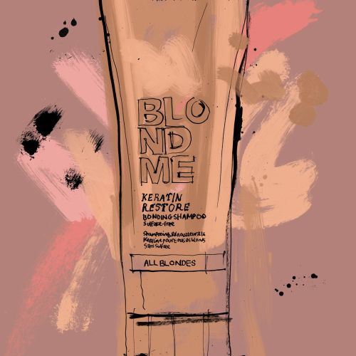 Detailed product illustration for Schwarzkopf brand