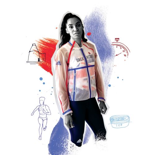 GB athlete for Evening Standard magazine