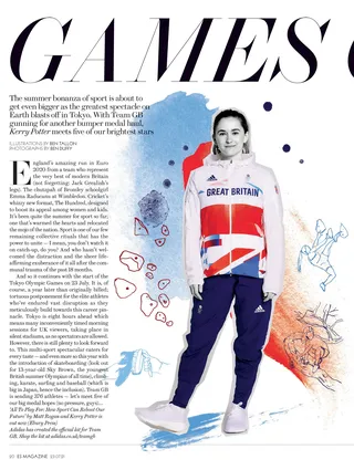 Olympic games British athletes editorial feature