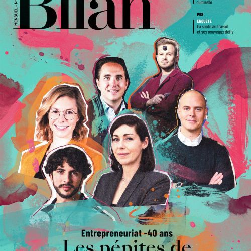 Covergestaltung für das Bilan Magazin