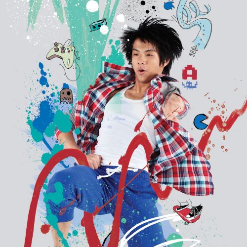 Zumba's kids campaign sketch