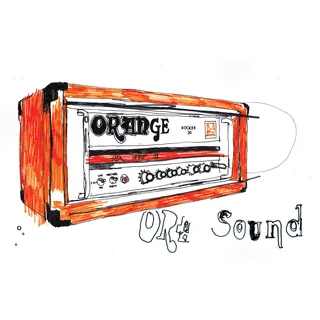 Orange amplifier illustration by Ben Tallon