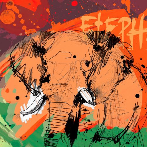 Elephant illustration by Ben Tallon
