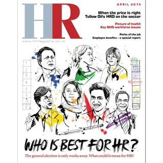 Election special cover for HR Magazine