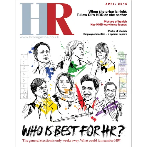 Election special cover for HR Magazine
