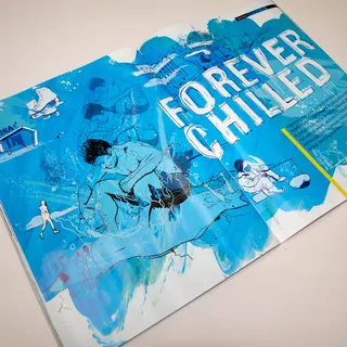 Page design of Forever Chilled