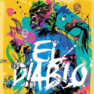 Comic art of El Diablo