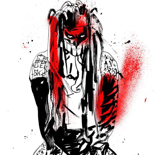 WWE Superstar Finn Bálor's WWE demon character portrait