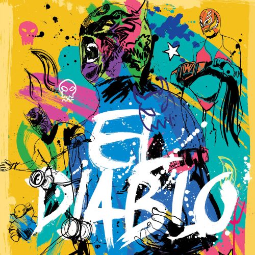Comic art of El Diablo