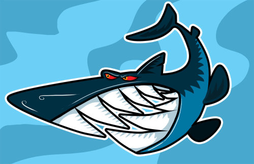 Animais sorrindo baleia
