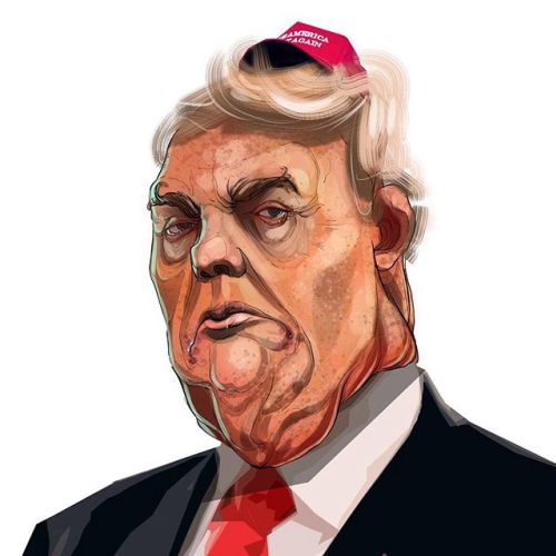 Donald Trump Caricature