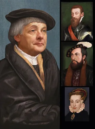 Portrait of British Royal People