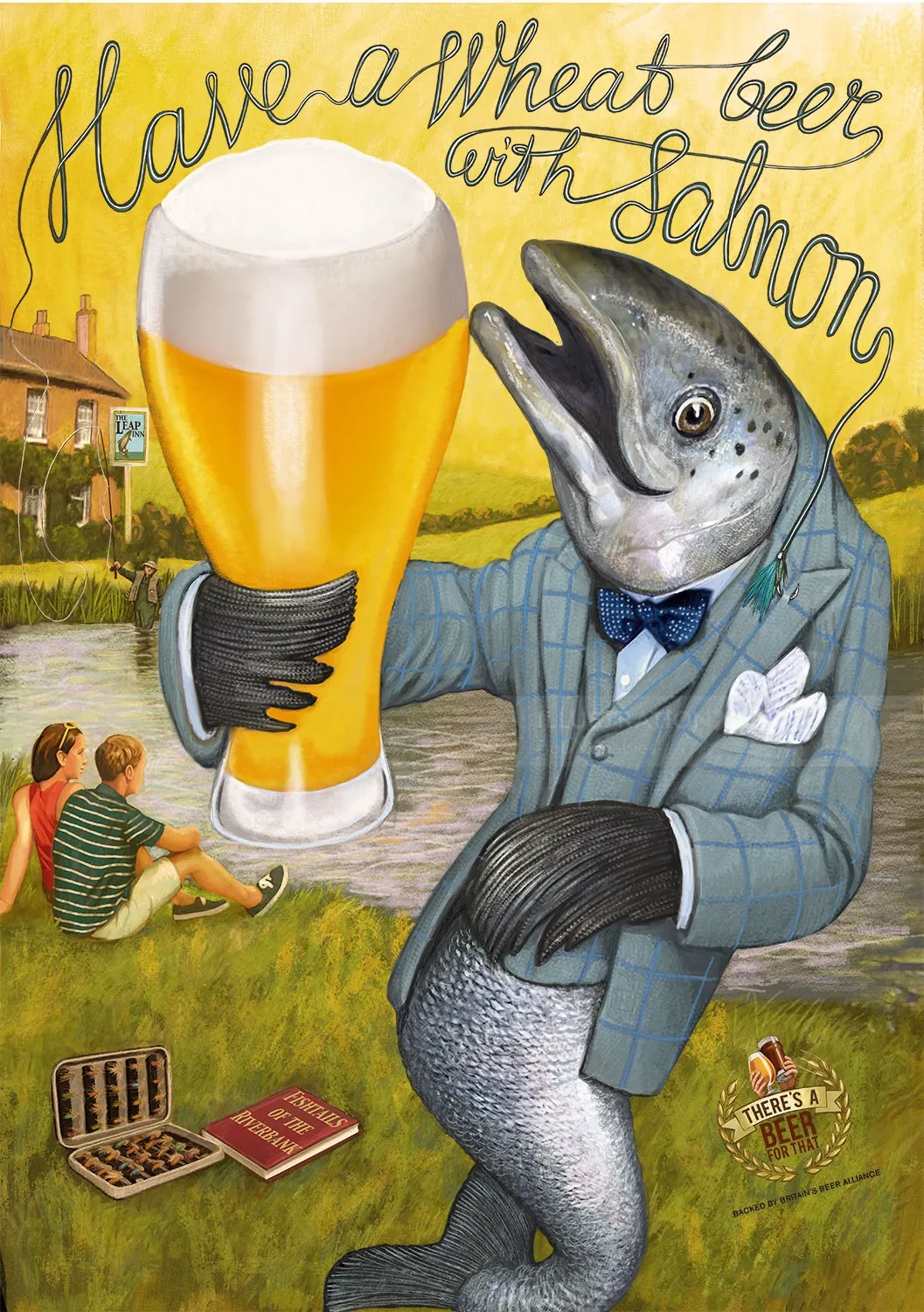 Britain's Beer Alliance advertising poster