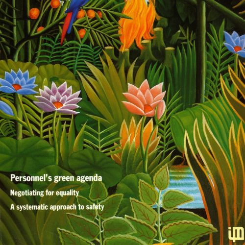 Personnel Management Magazine cover art about Rainforest