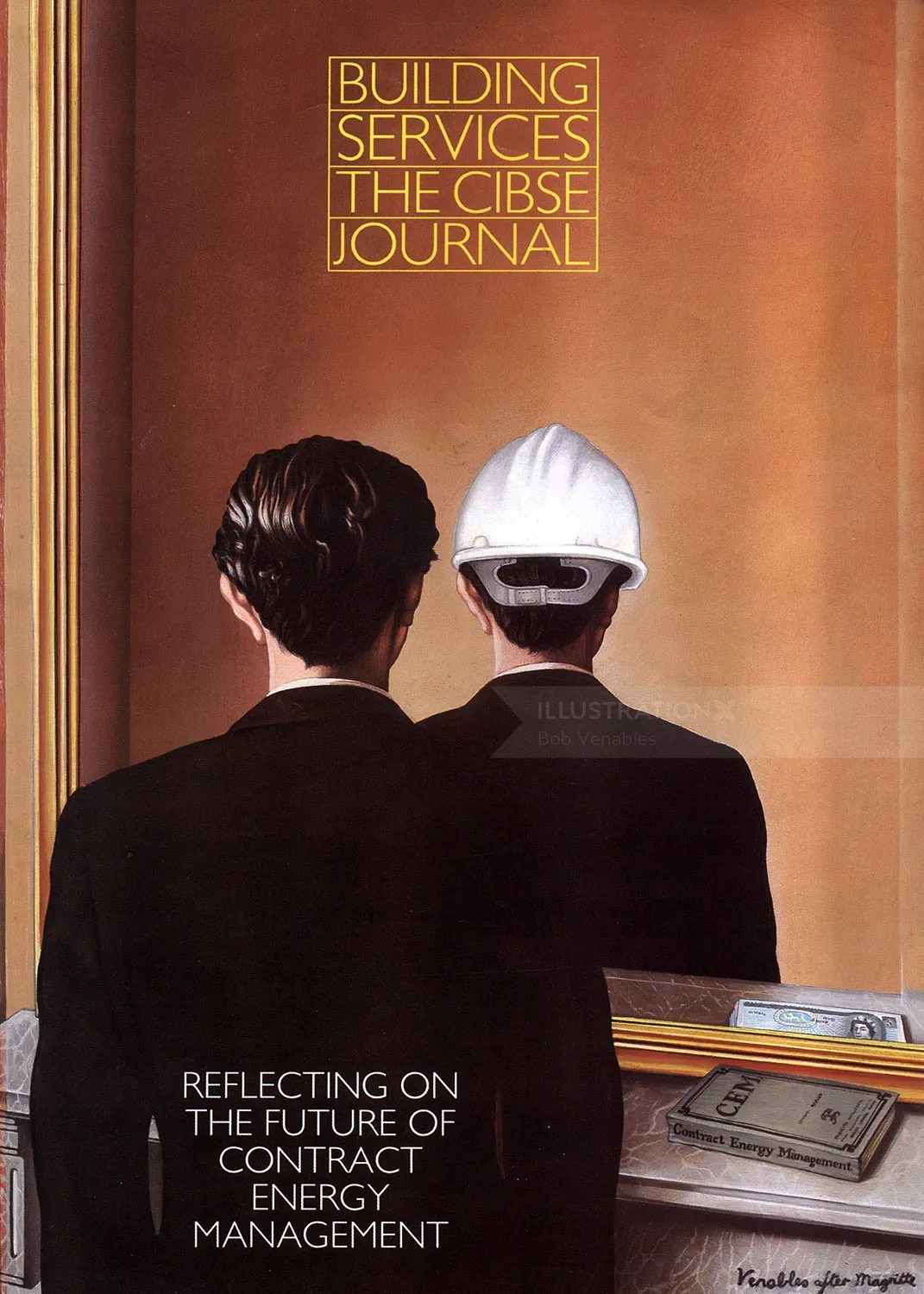 The Cibse Journal Magazine cover art