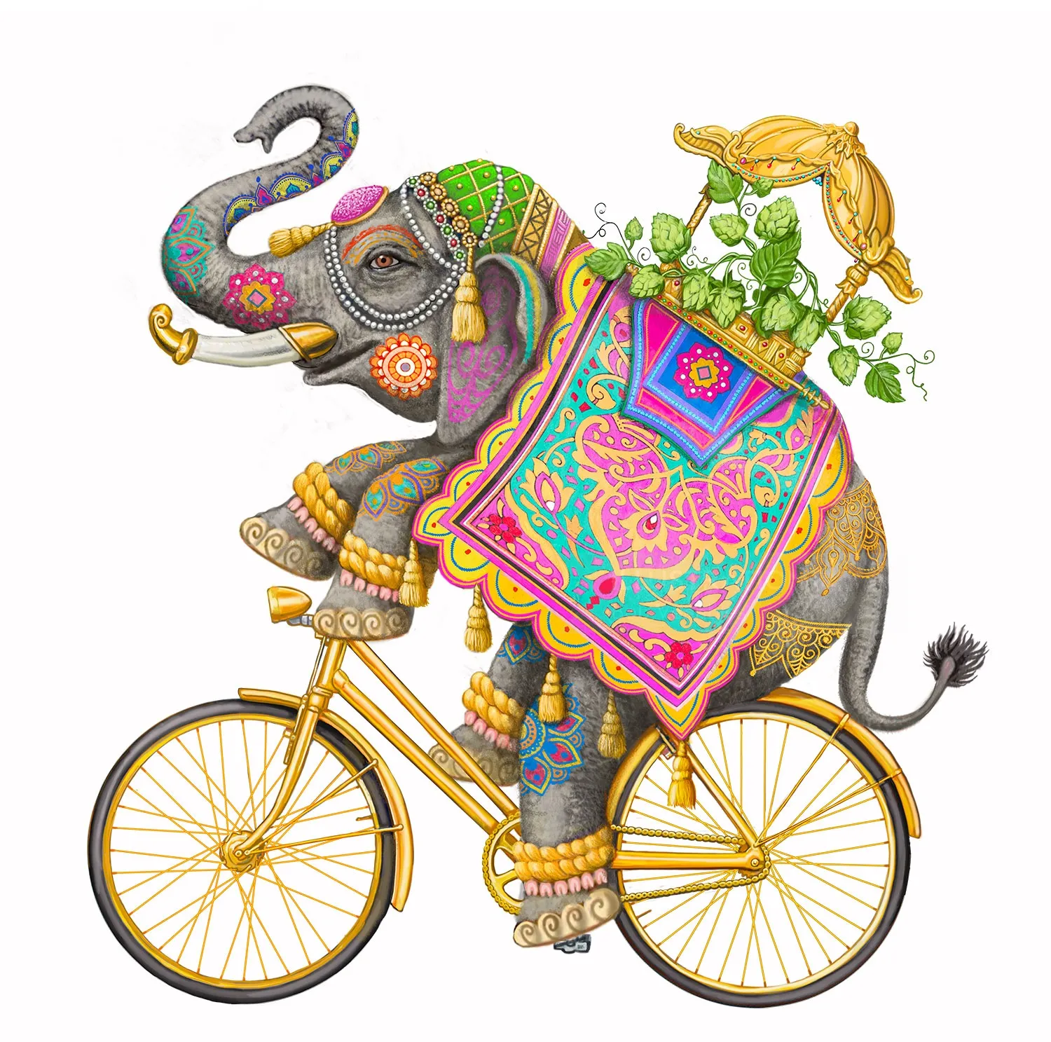 Animal Elephant performing Circus