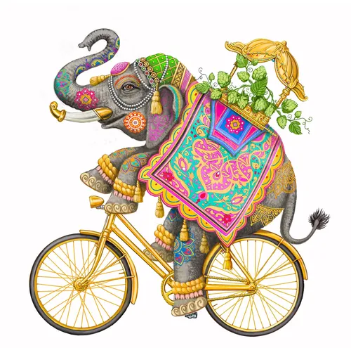 Animal Elephant performing Circus