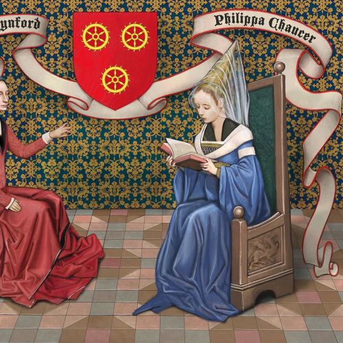 Medieval women Katherine Swynford and Philippa Chaucer