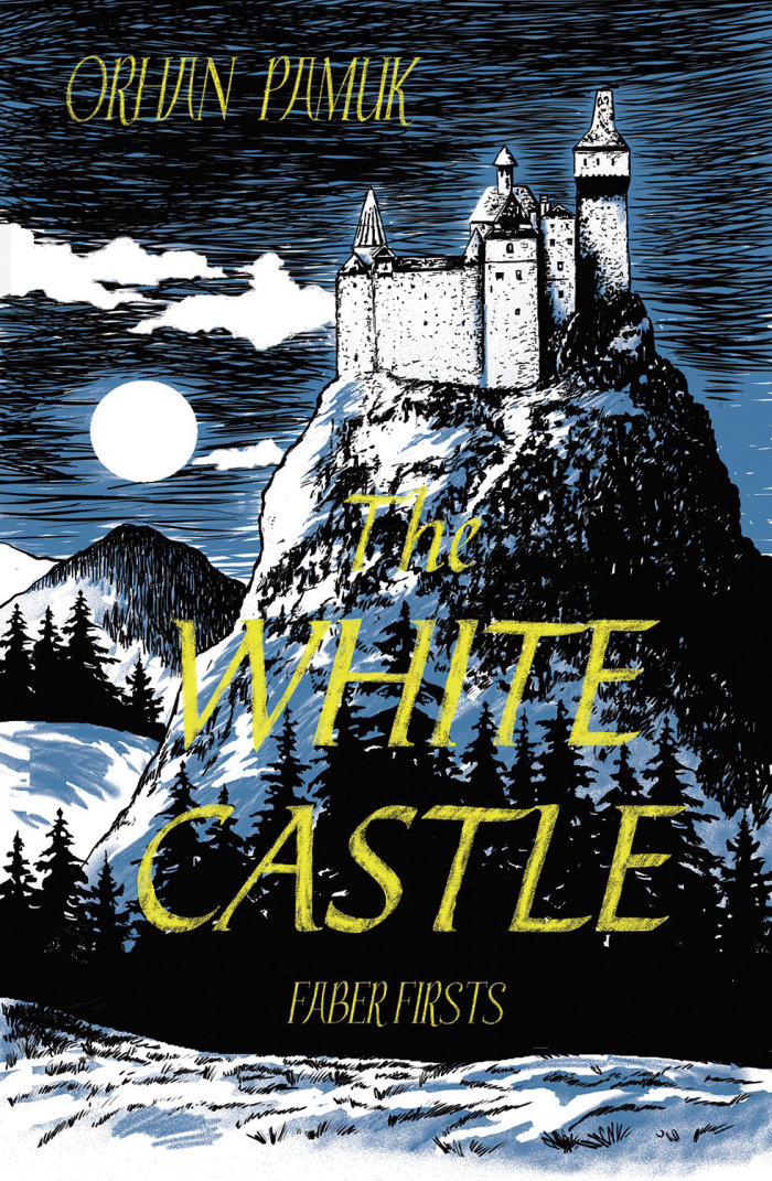 Book cover illustration of the white castle 