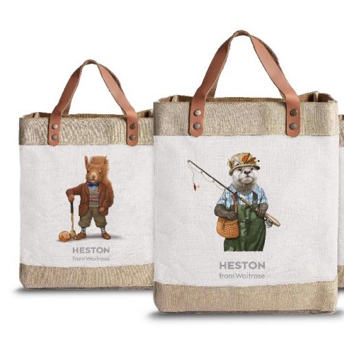 Heston Waitrose food bag design