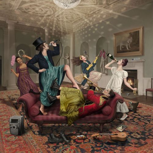 Bob Venables International pastiche illustrator. UK