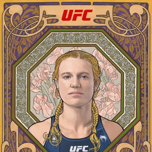 UFC poster promoting "Manon Fiorot"