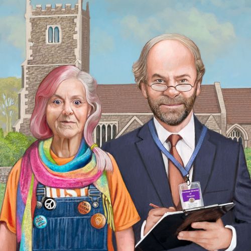 The June cover of The Critic