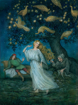 Fantasy fairy illustration by Bob Venables
