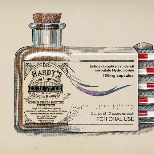 Dr. Hardy's Medicines medical illustration