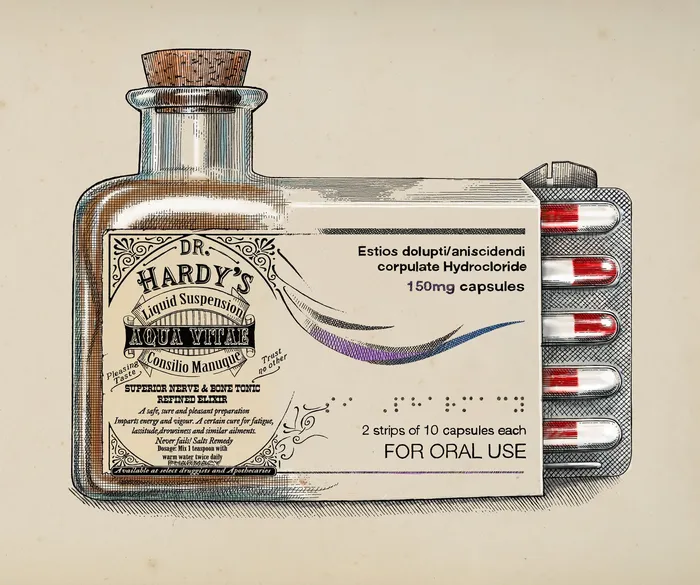 Dr. Hardy's Medicines medical illustration