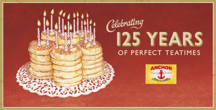 Celebrating 125 years of Anchor Original Butter poster art
