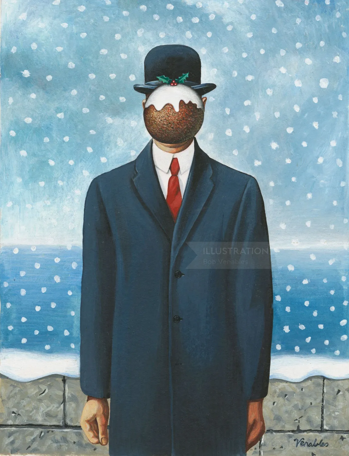 Son of man illustration by Bob Venables