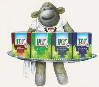 PG tips teas advertising poster art