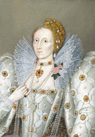 Portrait relooké d&#39;Elizabeth I